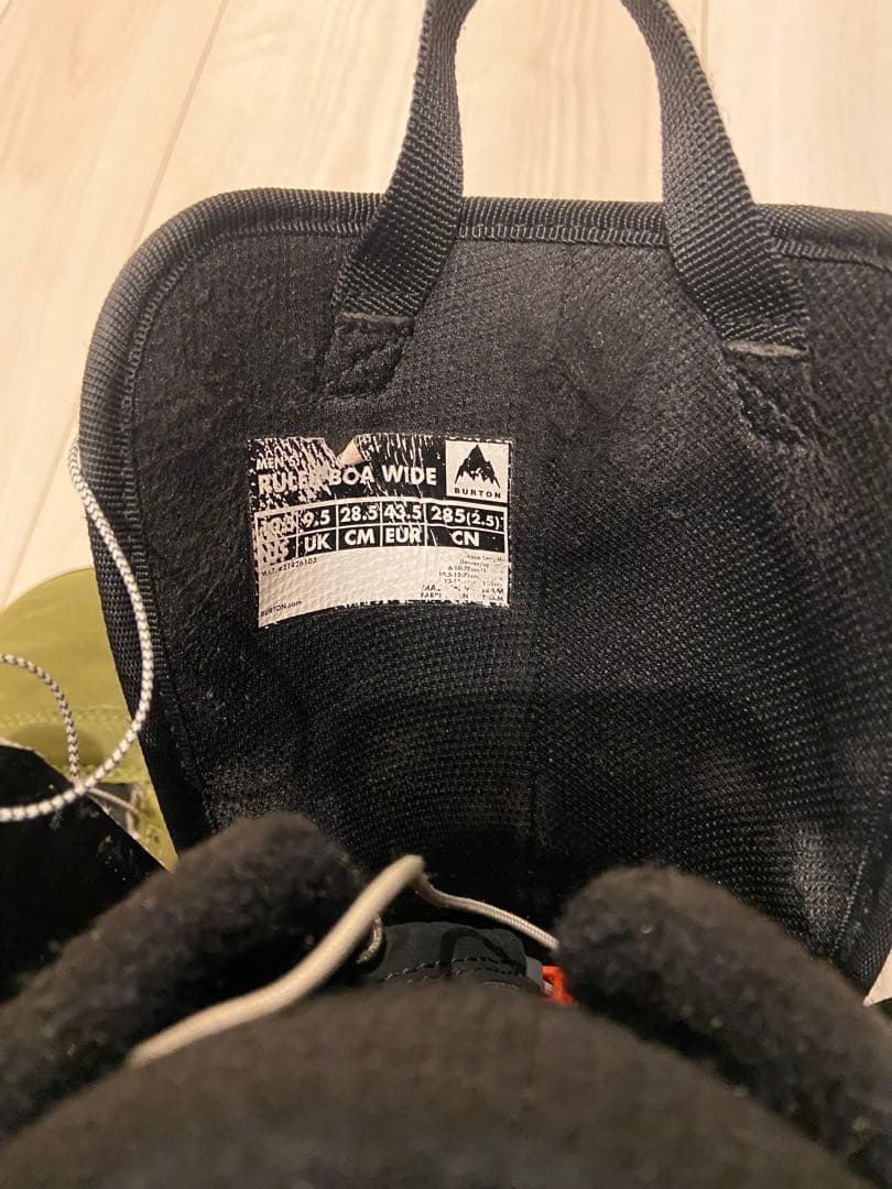 スノーボード BURTON RULER BOA WIDE 28.5cm