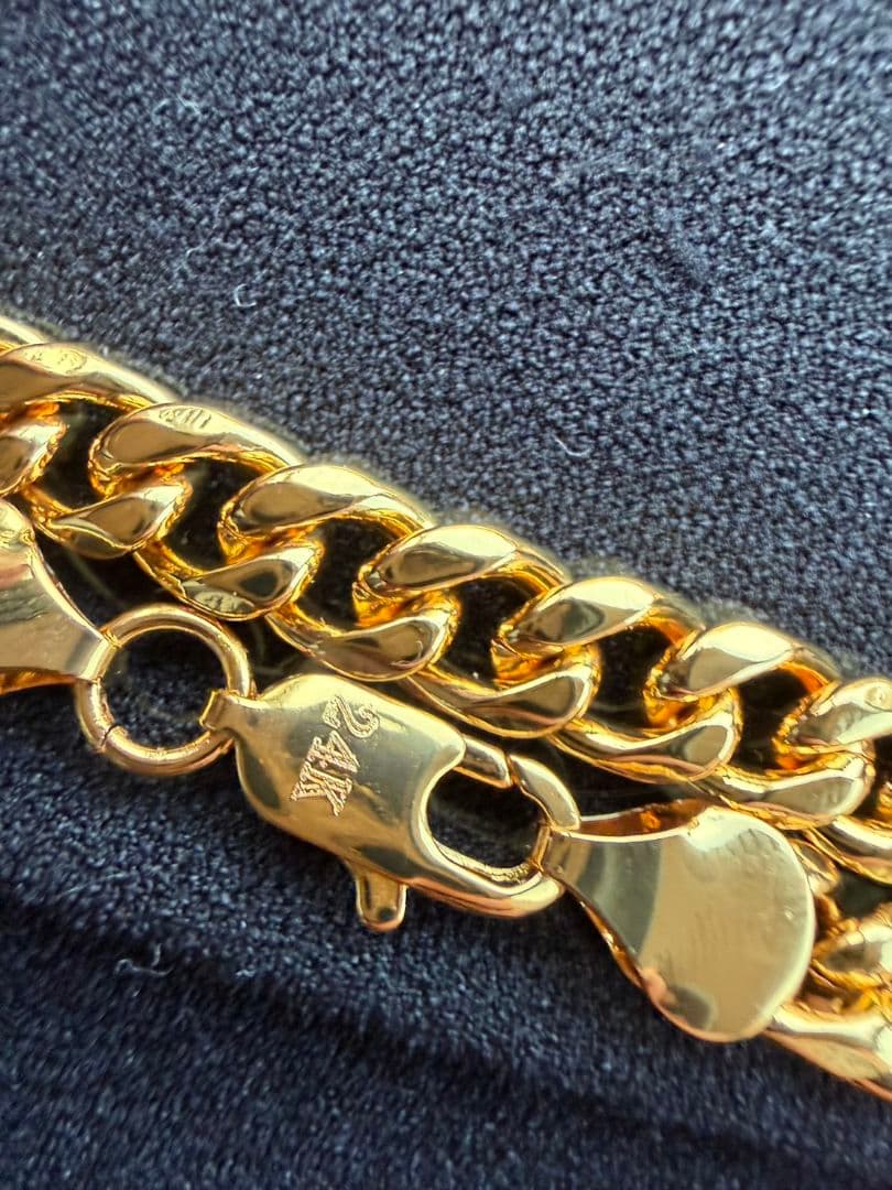 遺品整理　24K 刻印あり　ネックレス