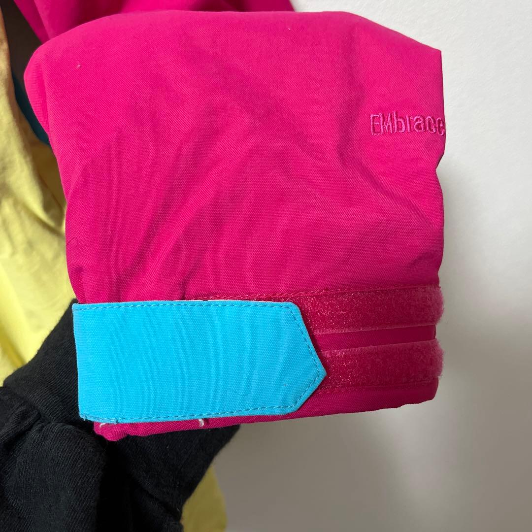 【美品】Volcom M カラーブロック ウィンタージャケット　カラフル　スノボ