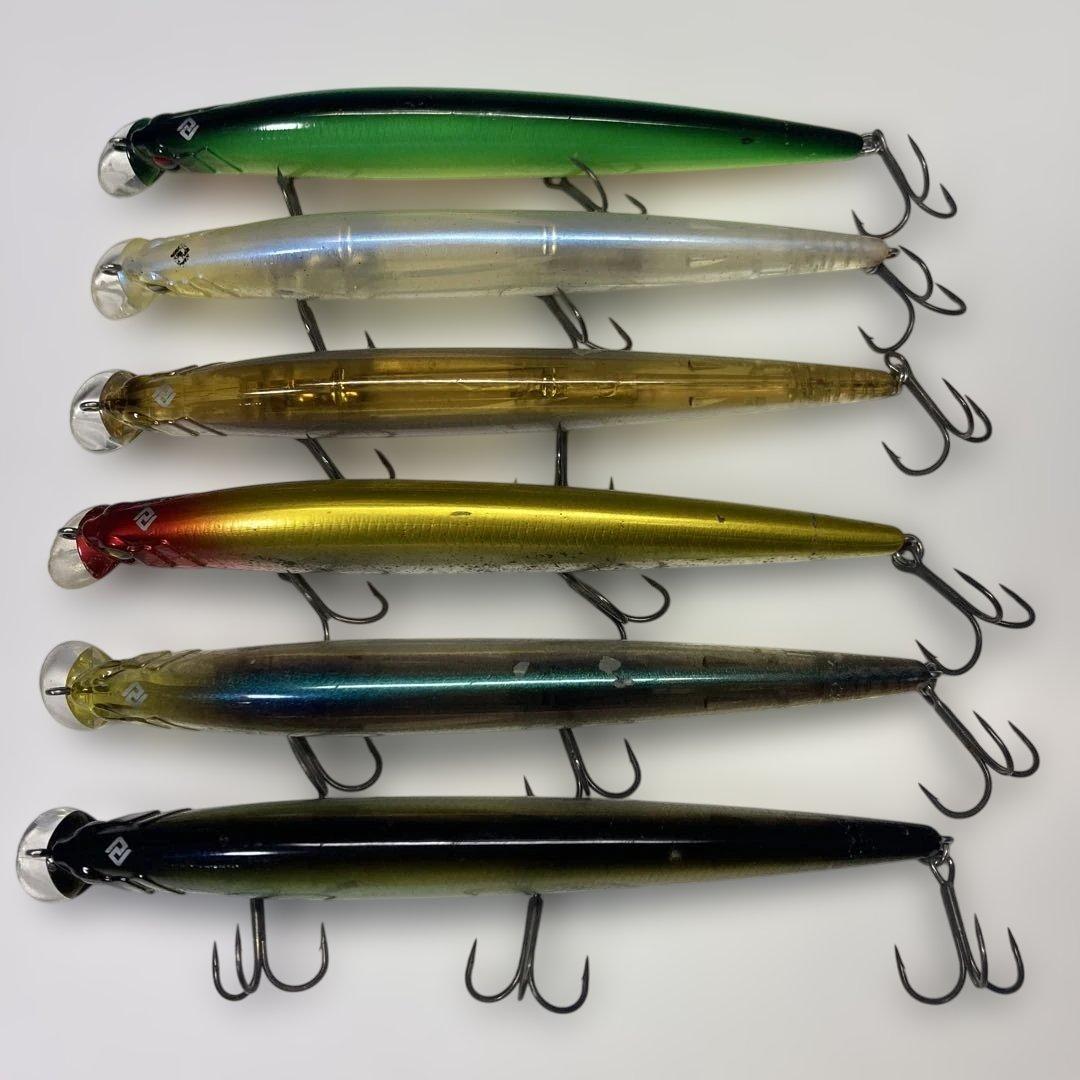 レイドジャパン　レベルミノー　6セット