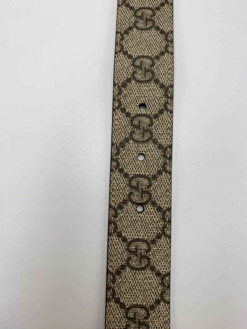 新品同様‼️ グッチ ダブルGバックル GGマーモント リバーシブル ベルト