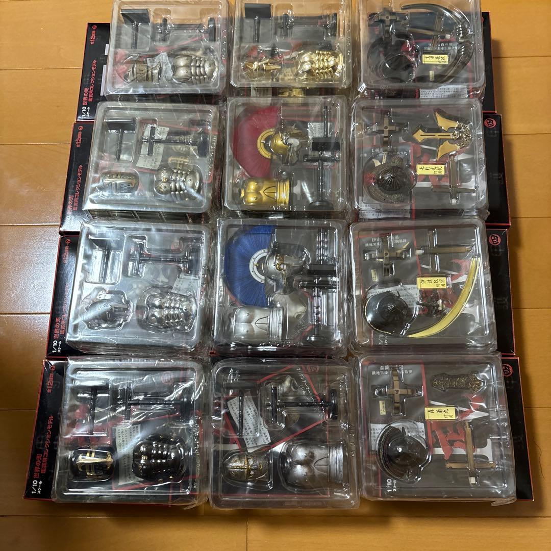絶版!! KABUTO もののふ 武 Ⅳノーマル12種コンプリート兜コレクション