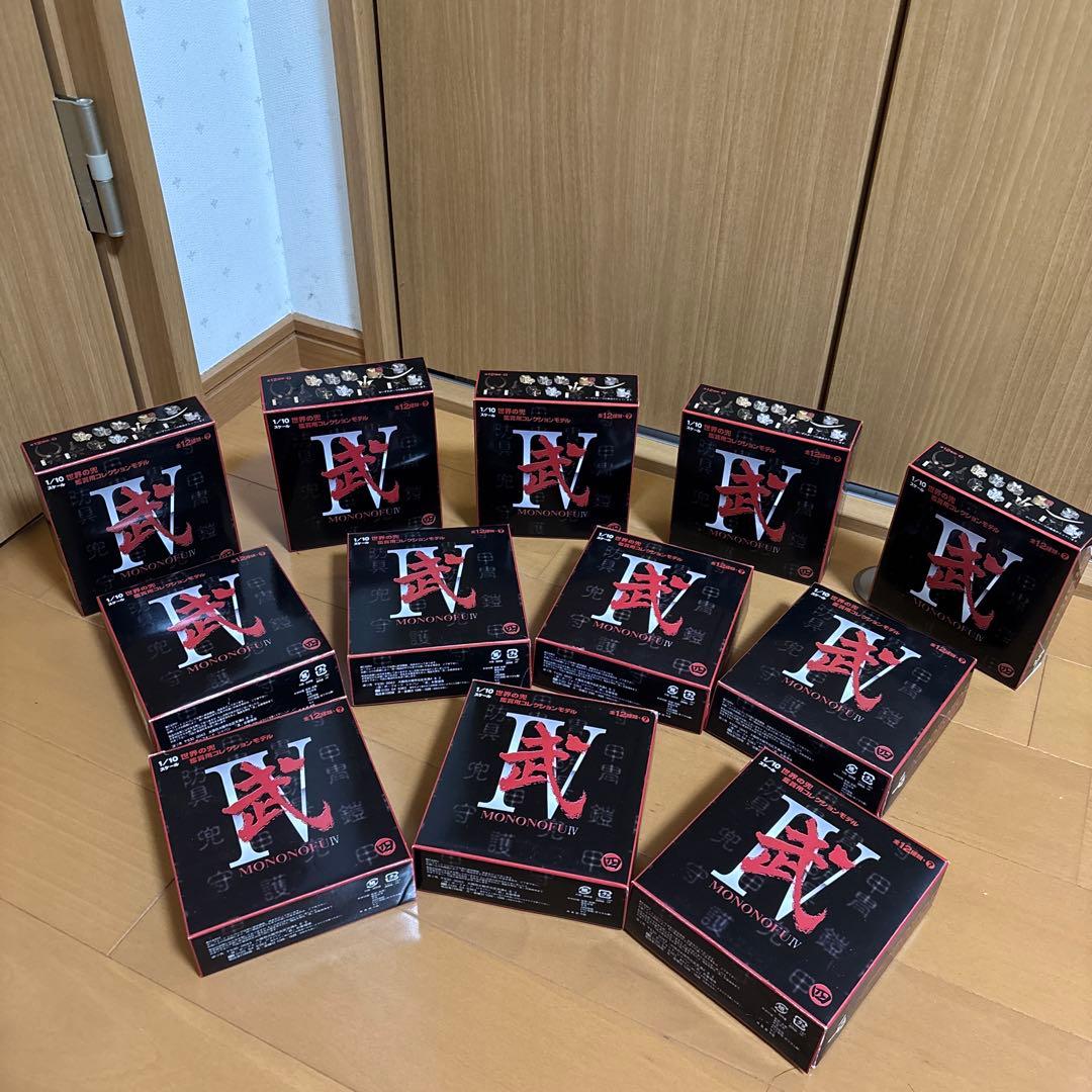 絶版!! KABUTO もののふ 武 Ⅳノーマル12種コンプリート兜コレクション