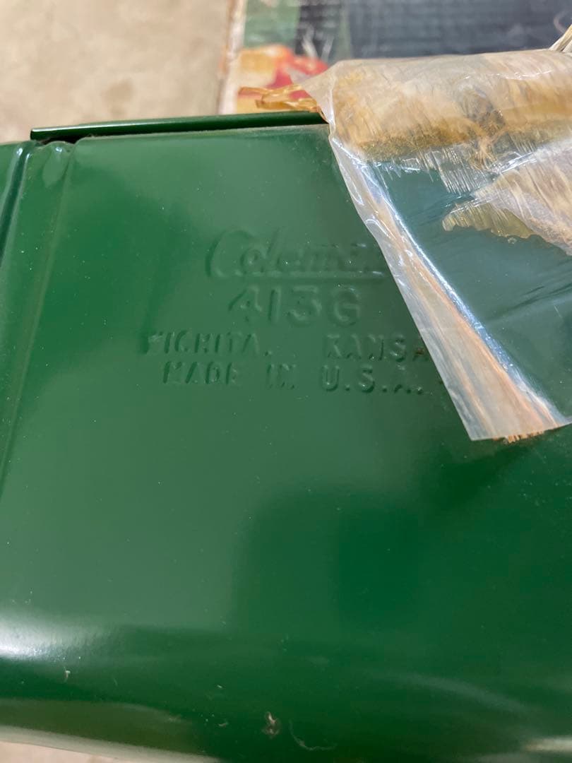 未使用　79年製　取扱説明書付　コールマン　ツーバーナーコンロ