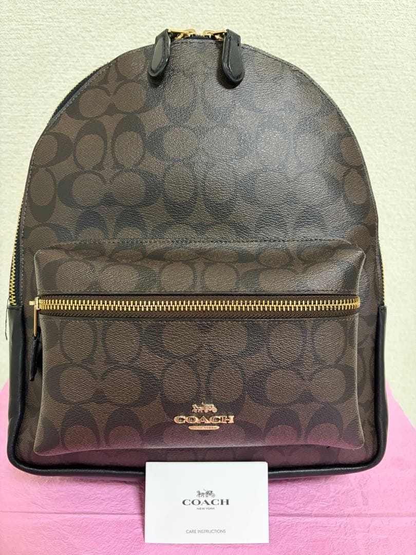 COACH コーチ F32200 シグネチャー リュック PVC
