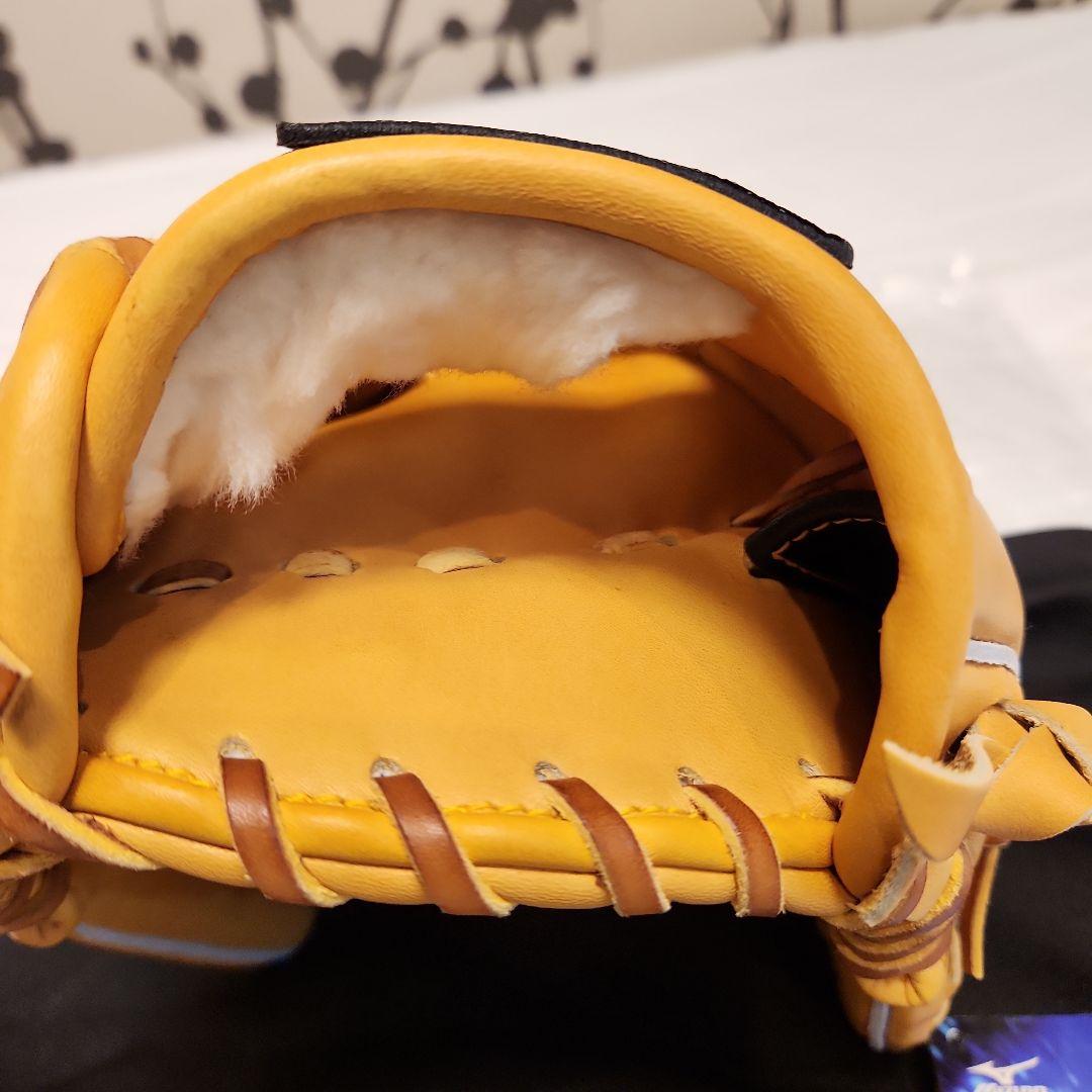 希少】ミズノプロ 軟式 ノースアメリカンステアハイド サイズ9