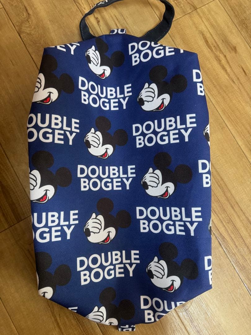 PEARLY GATES×ミッキー ／ロッカーバッグ、シューズケースセット