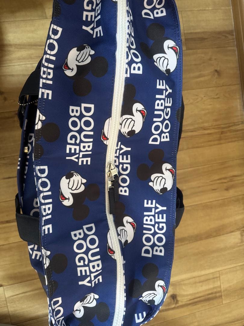 PEARLY GATES×ミッキー ／ロッカーバッグ、シューズケースセット