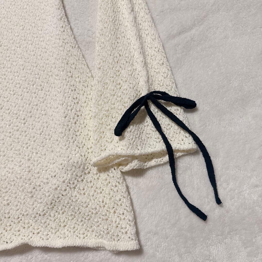 ANDMARY アンドマリー Lily crochet mini dress