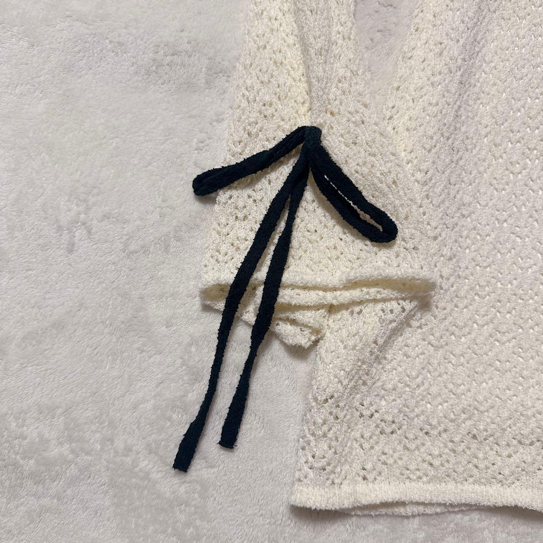 ANDMARY アンドマリー Lily crochet mini dress