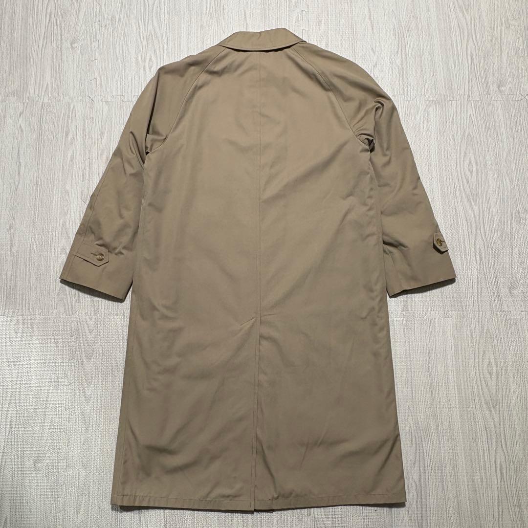 米国製 ブルックス ブラザーズ ステンカラーコート 38R ベージュ ライナー付
