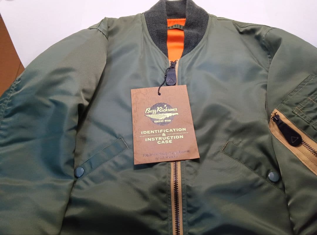 か*ず様 新品バズリクソンズL-2BMA-1XSセージグリーンBR14180