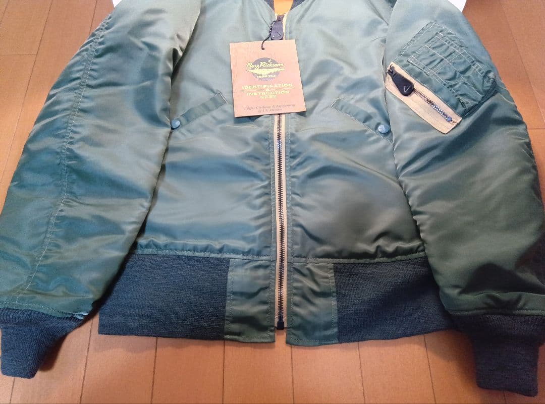 か*ず様 新品バズリクソンズL-2BMA-1XSセージグリーンBR14180