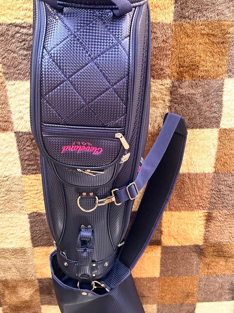 BLOOM ネイビー ゴルフクラブバッグ