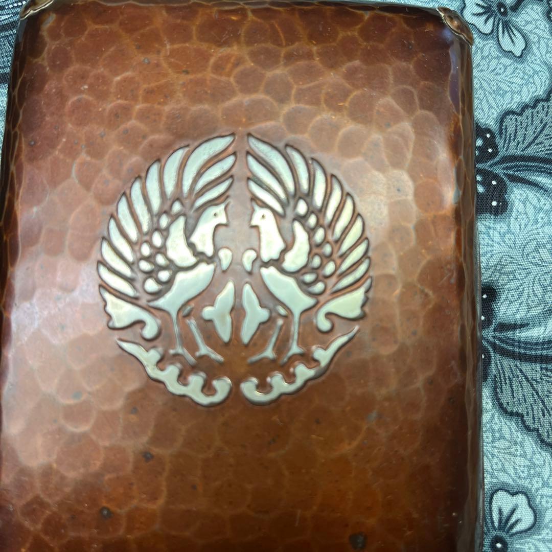 銅蟲喫煙具 伊藤久芳堂 煙草入れとトレー - メルカリ