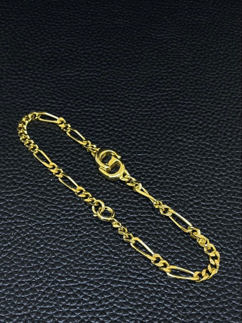 Christian Dior CDロゴ　デザインブレスレット　ヴィンテージ