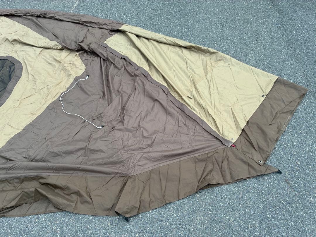 【オガワ×アポリト ティエラ5st テント】 アップフライポール・マルチシート付