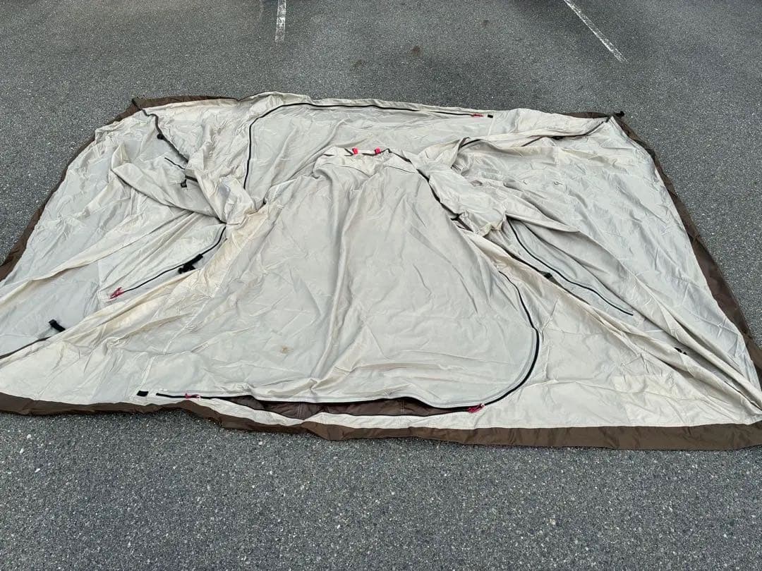 【オガワ×アポリト ティエラ5st テント】 アップフライポール・マルチシート付