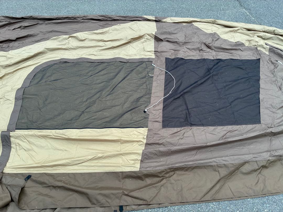 【オガワ×アポリト ティエラ5st テント】 アップフライポール・マルチシート付