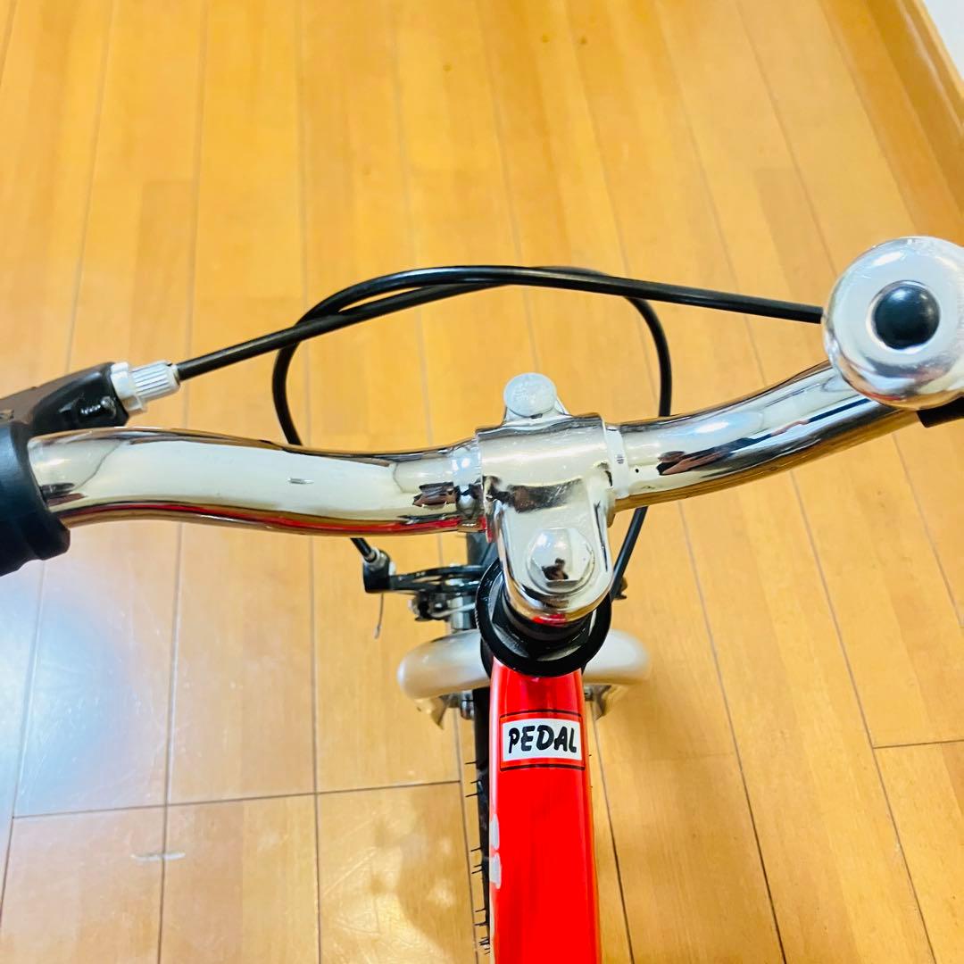 【美品・匿名配送】へんしんバイク 12インチ スタンド付属 レッド