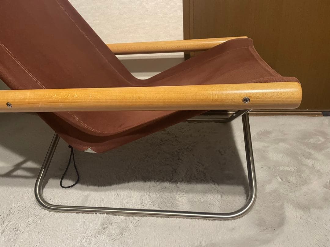 ニーチェアX ナチュラル タグ無し Nychair 折りたたみ椅子 ②
