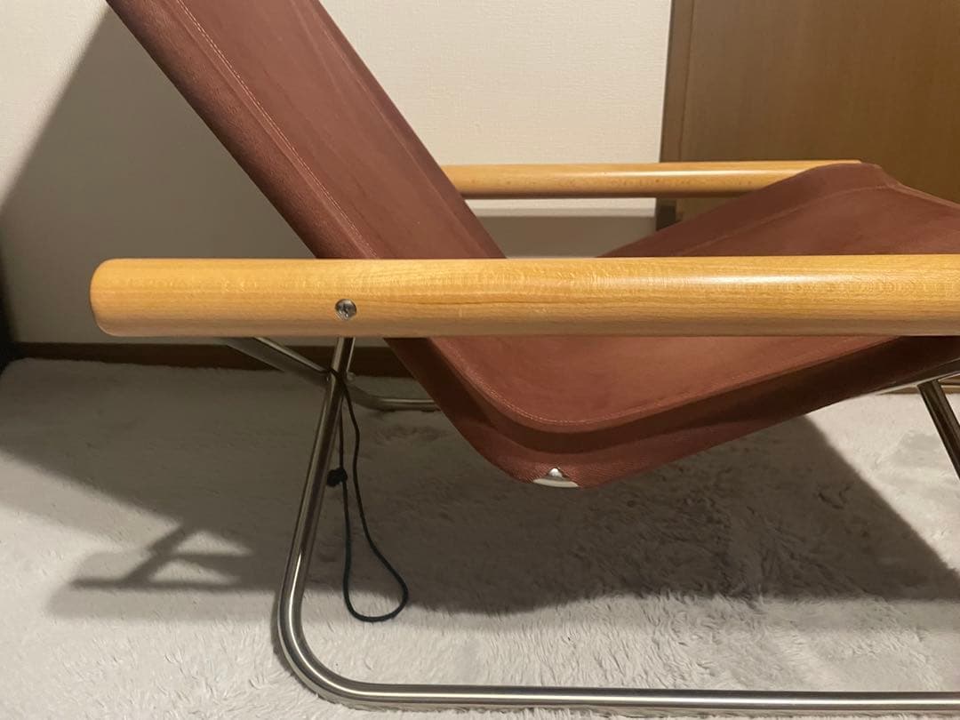 ニーチェアX ナチュラル タグ無し Nychair 折りたたみ椅子 ②