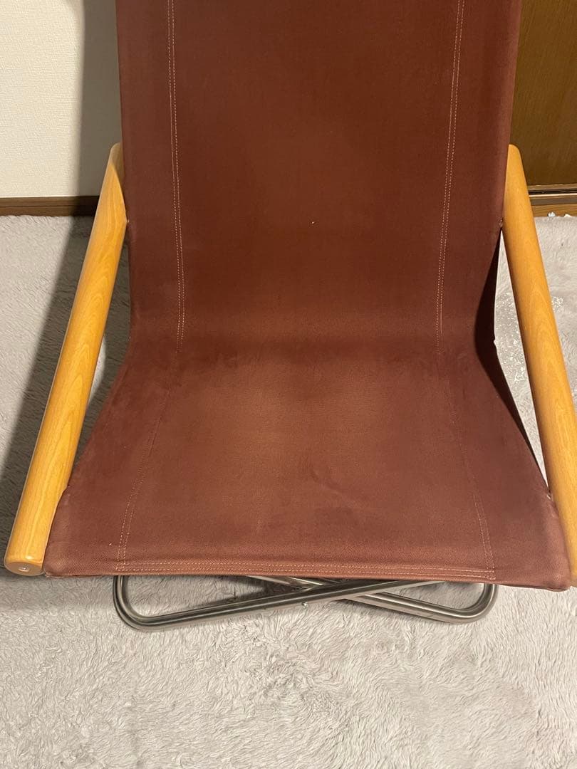 ニーチェアX ナチュラル タグ無し Nychair 折りたたみ椅子 ②
