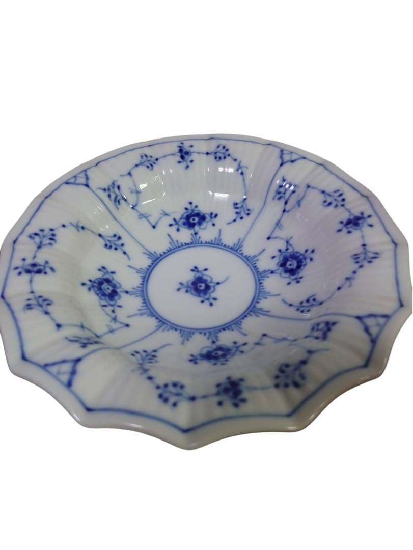 ロイヤルコペンハーゲン ブルーフルーテッド シェルディッシュ5枚セット