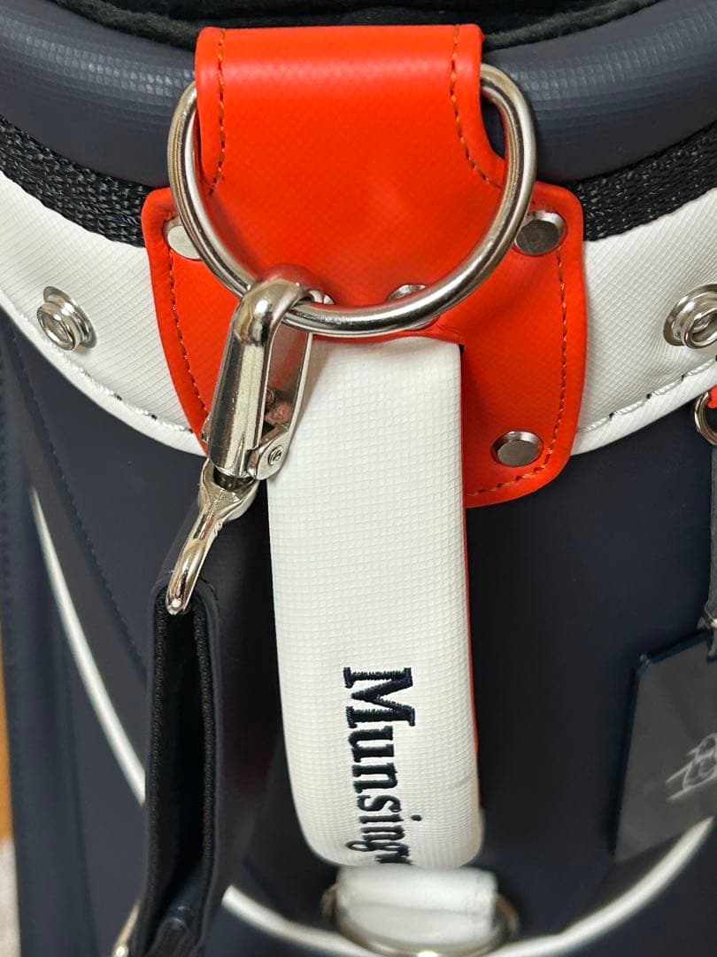 【値下げ】マンシングウェア　キャディバッグ　カートタイプ9.5型47インチ可