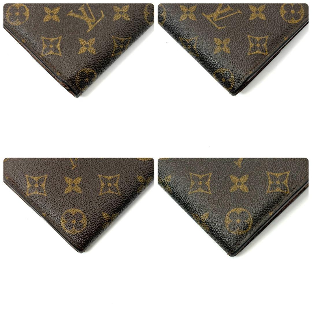 美品 ルイヴィトン モノグラム ポルトフォイユ サラ 財布 10カード 茶色 .