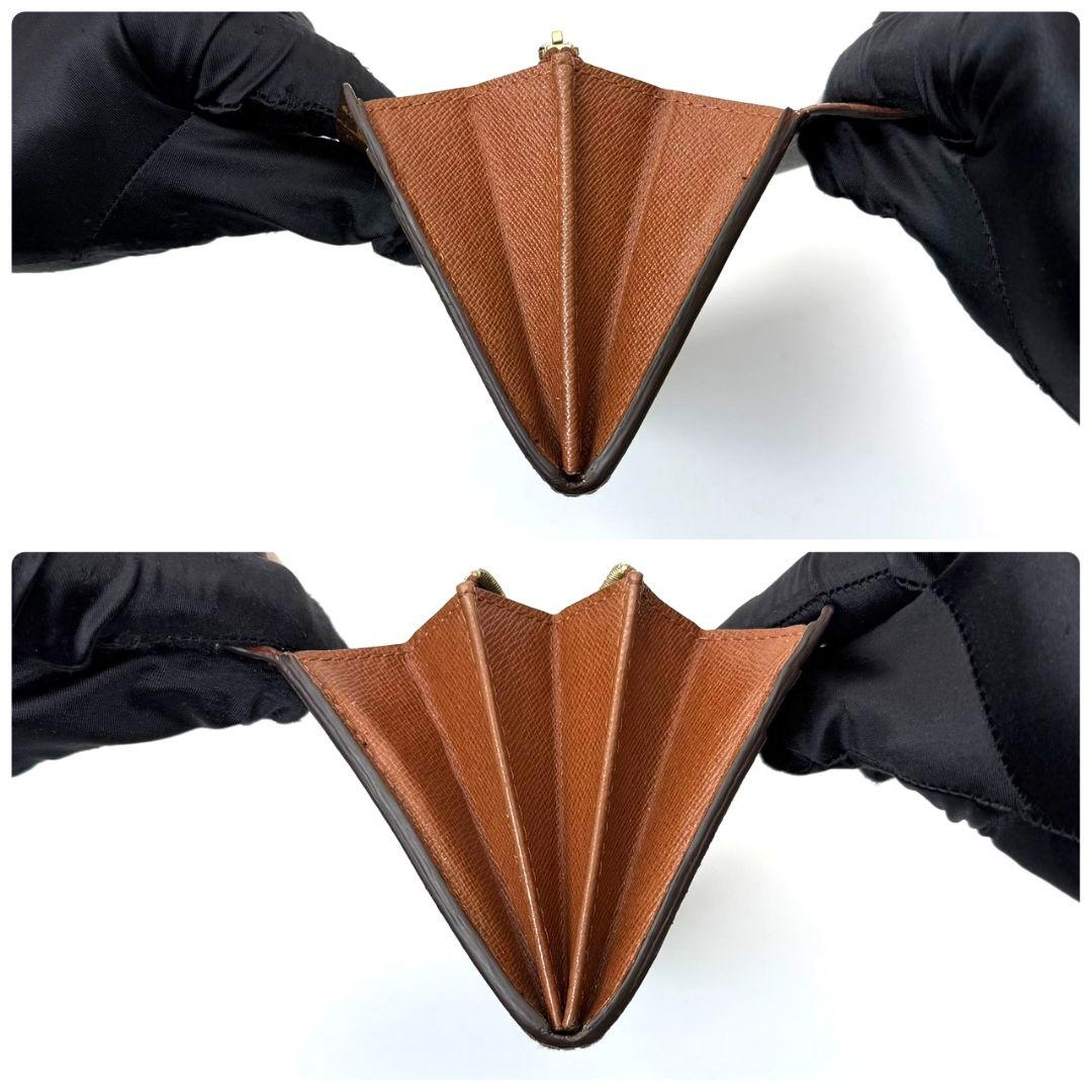 美品 ルイヴィトン モノグラム ポルトフォイユ サラ 財布 10カード 茶色 .