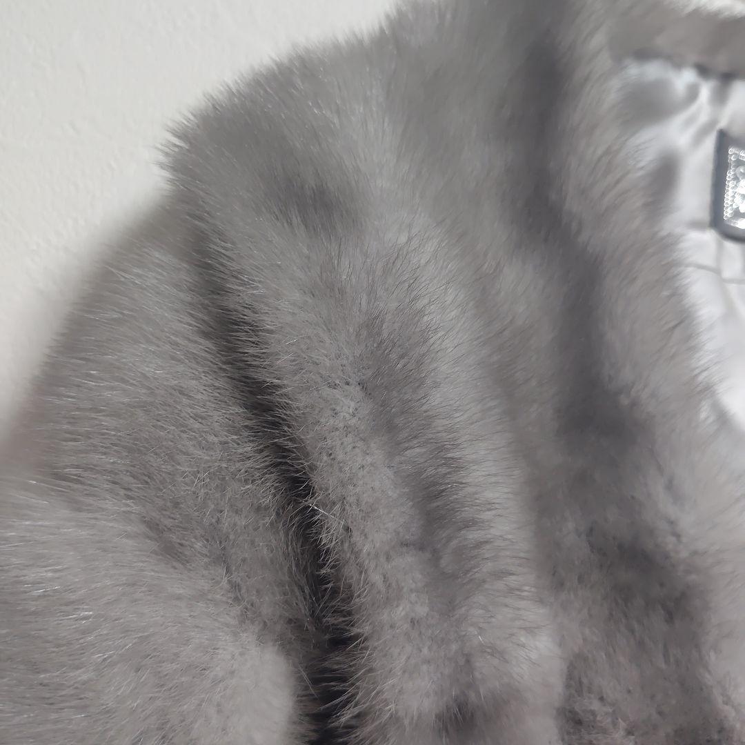 新品タグ付き 訳あり SAGA MINK サガミンク ショール 定価13万円