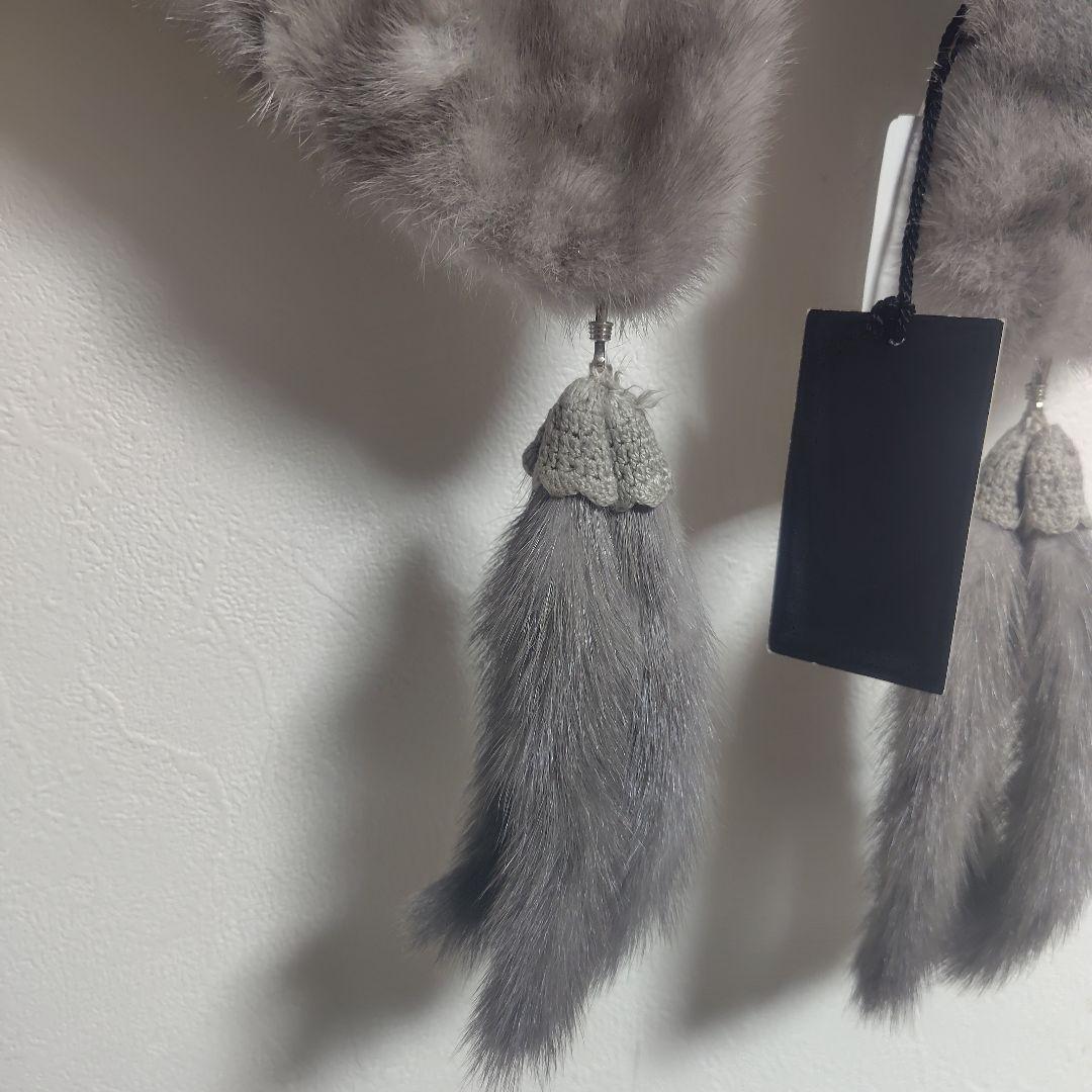 新品タグ付き 訳あり SAGA MINK サガミンク ショール 定価13万円