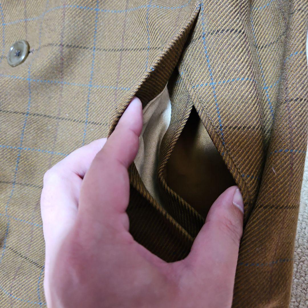 Aquascutum アクアスキュータム ブラウンチェック L相当 イングランド