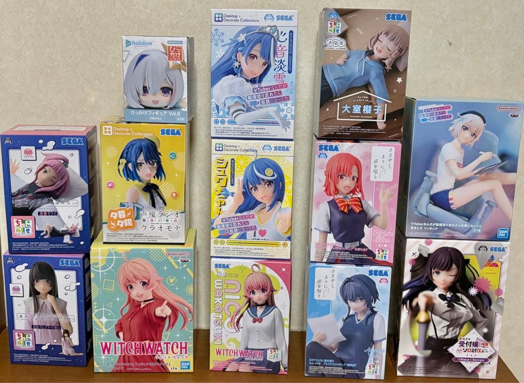 37個セット プライズフィギュア まとめセット