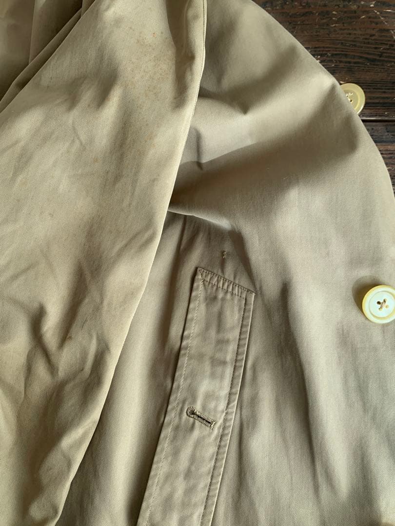 バーバリー バルカマンコート ステンカラー　ヴィンテージ 60's XL