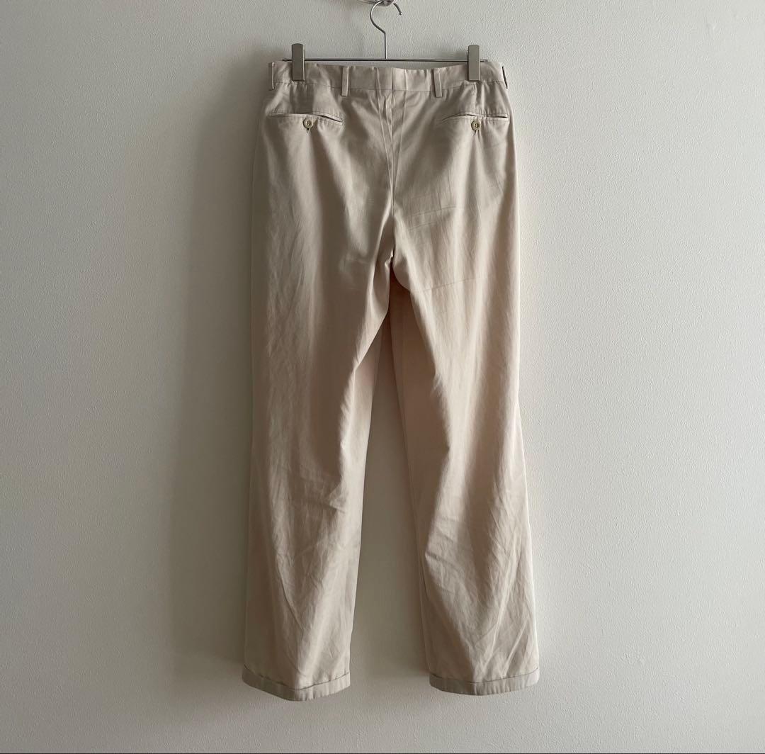 【名品図鑑】mid00s Hermes light cotton trouser