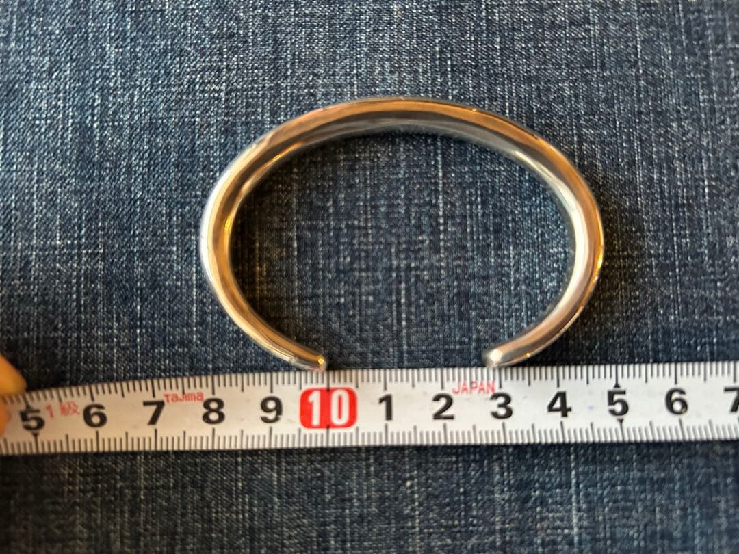 DOUBLE RL スターリングシルバー バングル USA製 RRL 希少品 M - メルカリ