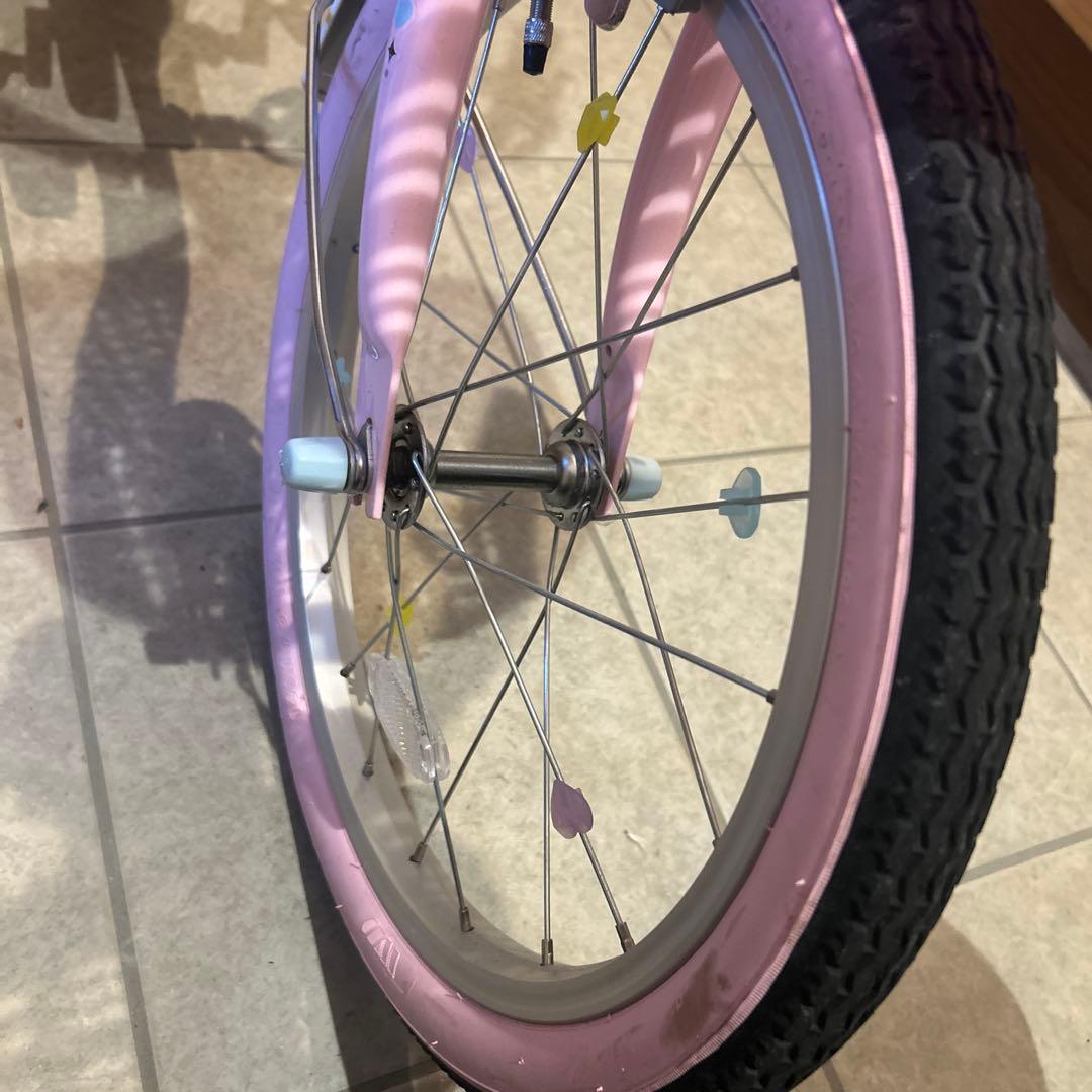 アイデス ゆめかわプリンセス自転車 18インチ ヘルメット プロテクターセット