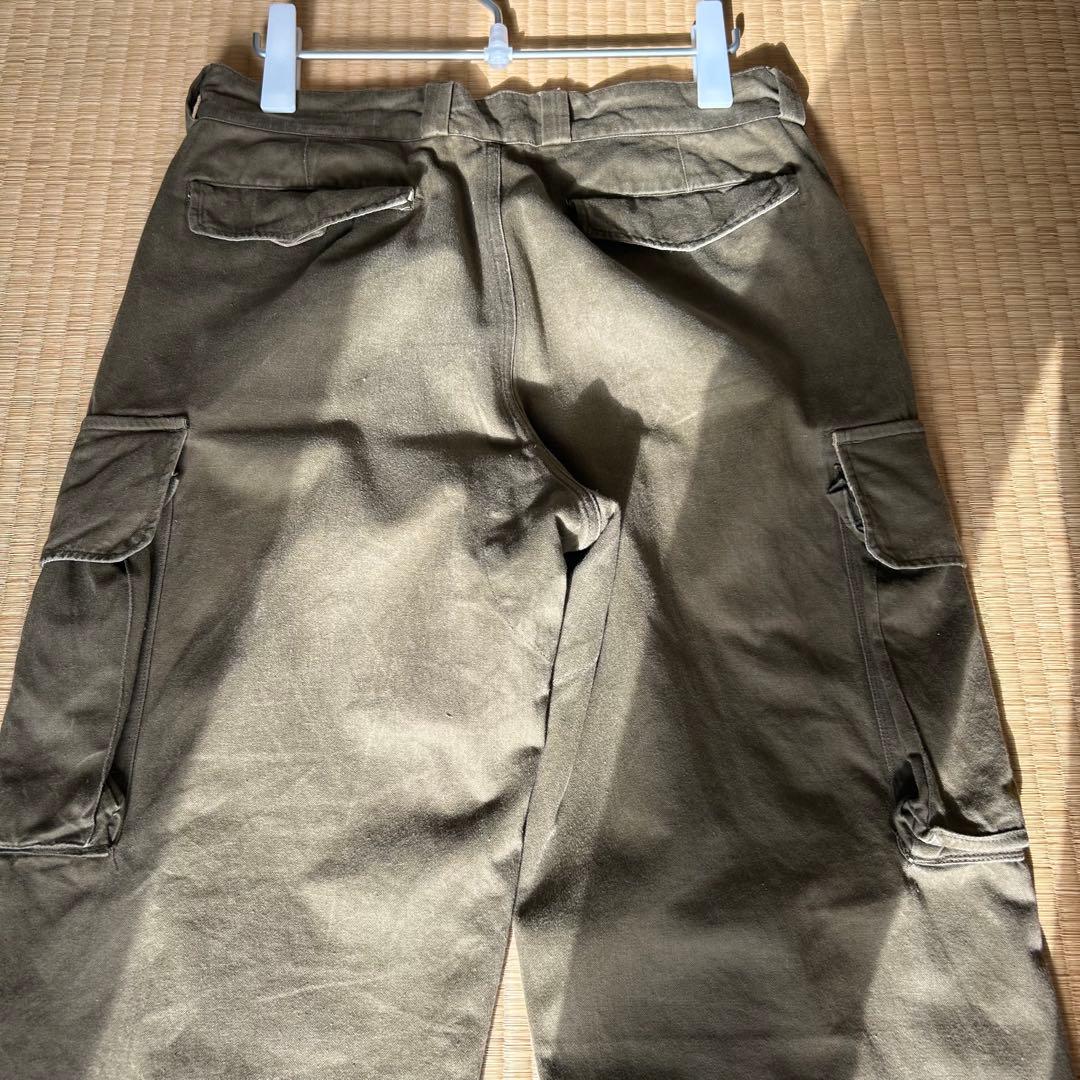 【実物】フランス軍　M47 カーゴパンツ　後期13サイズ