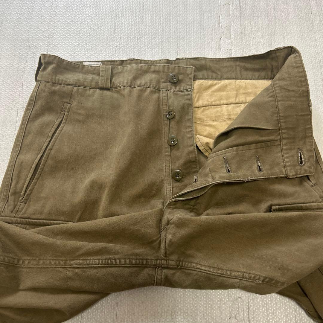 【実物】フランス軍　M47 カーゴパンツ　後期13サイズ