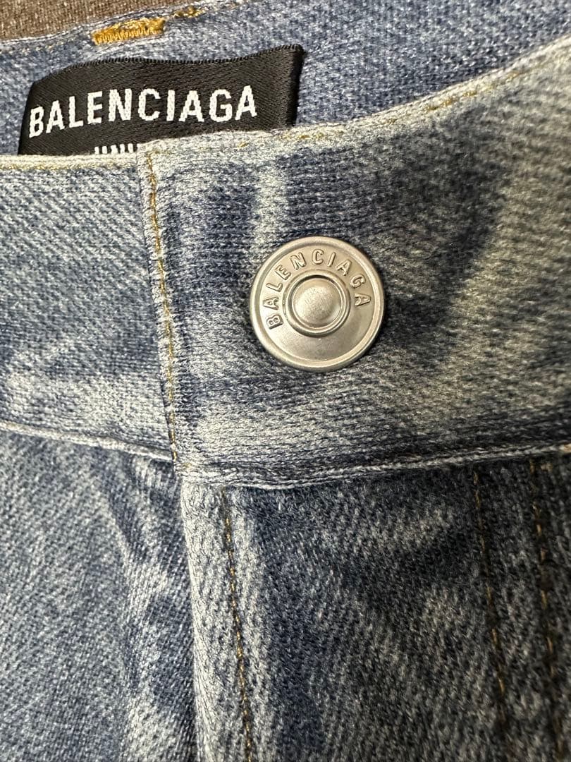 ろ*ん様 BALENCIAGA Trompe Loeil Denim Pants