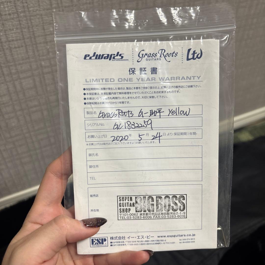 助平　ベース　WANIMA KENTAモデル