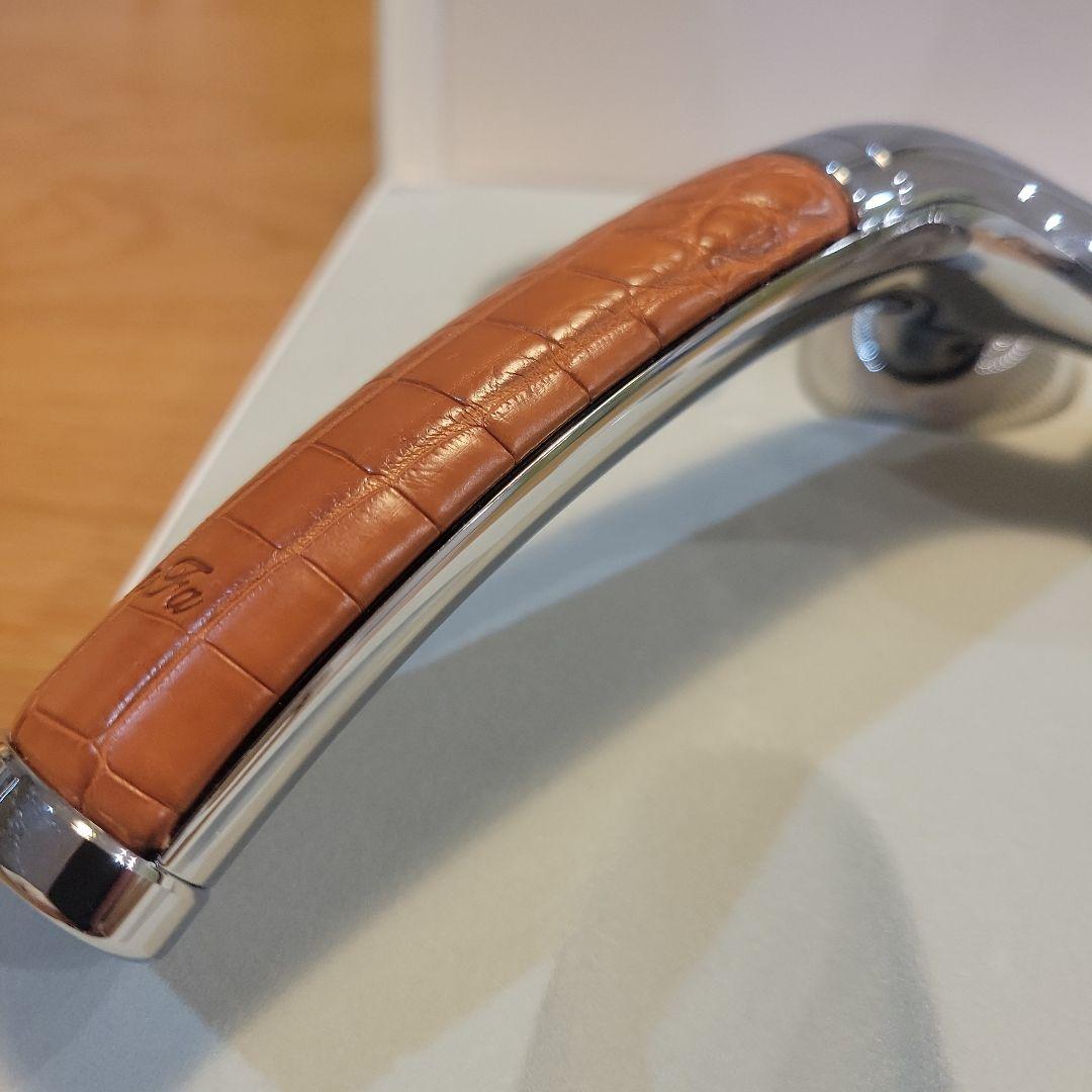 S.O.LReFa LUXE リファリュクス クロコダイルレザー　キャメル