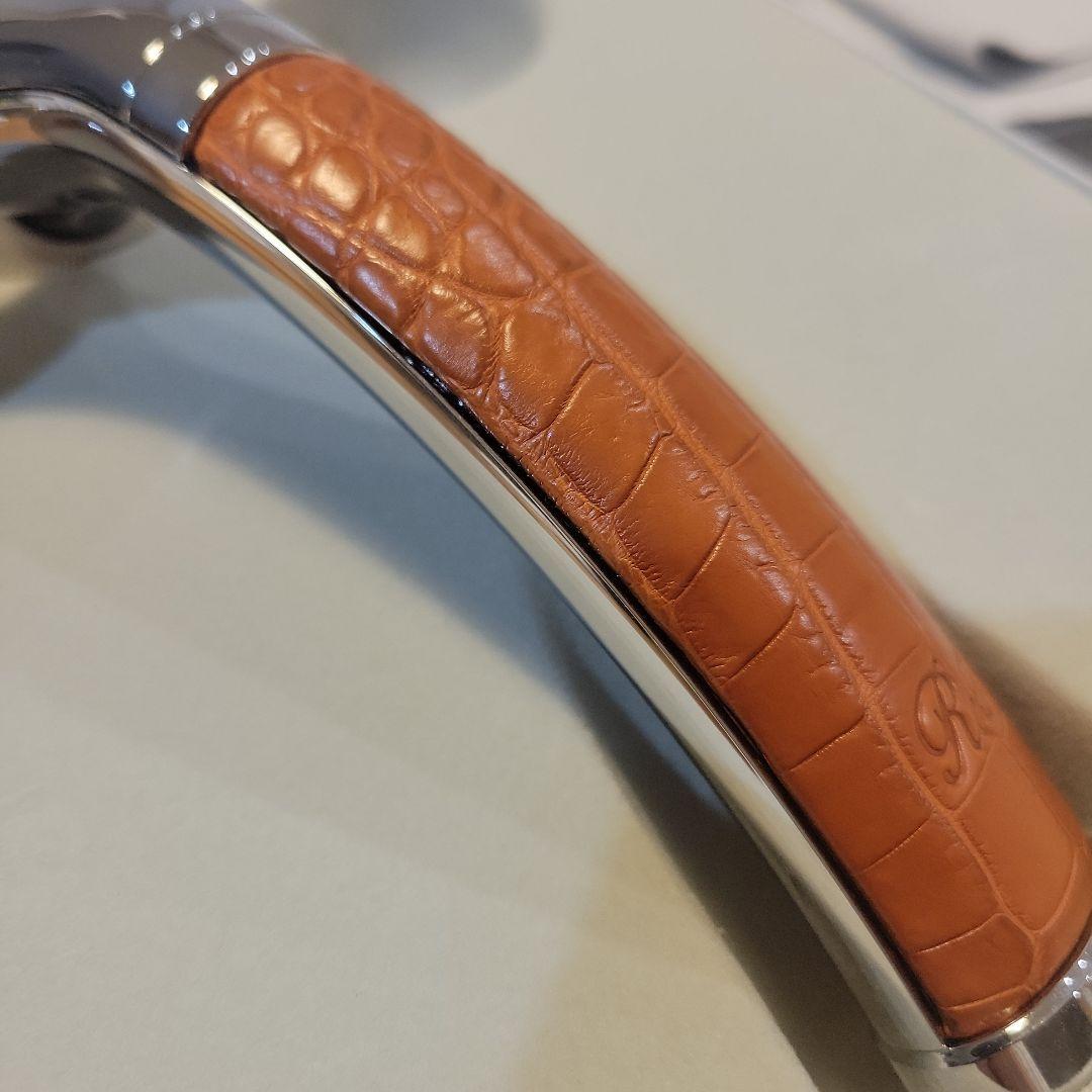 S.O.LReFa LUXE リファリュクス クロコダイルレザー　キャメル