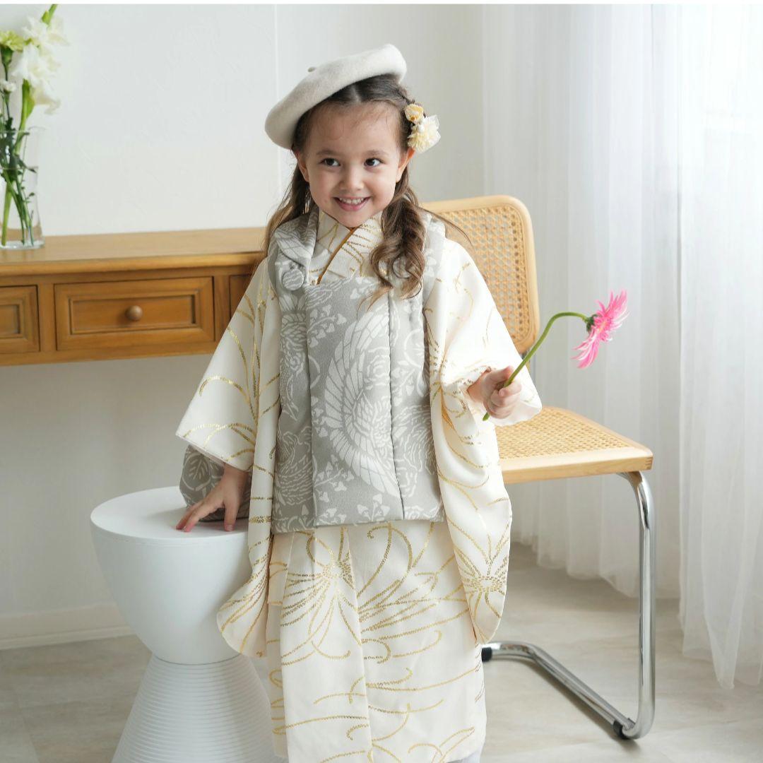 新品　3歳　フルセット　七五三 男の子　女の子　被布　ひよこ商店　utatane