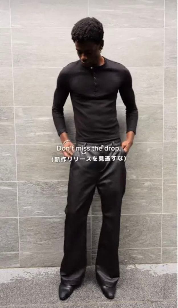 新品】Asapmode Stacked Oil Coating Pants - メルカリ