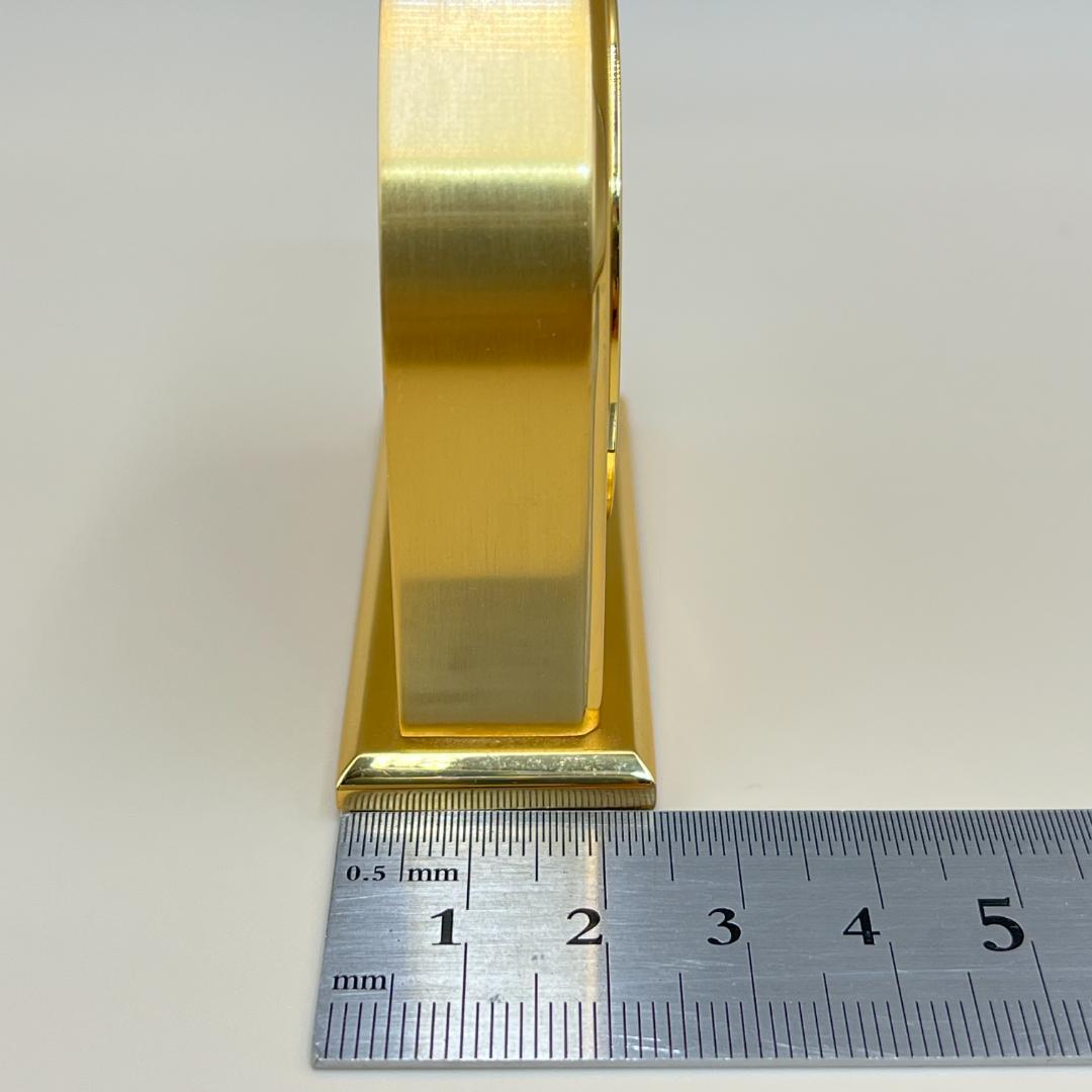 SEIKO ゴールド アーチ型置時計 200g セイコー 置き時計 アナログ 白