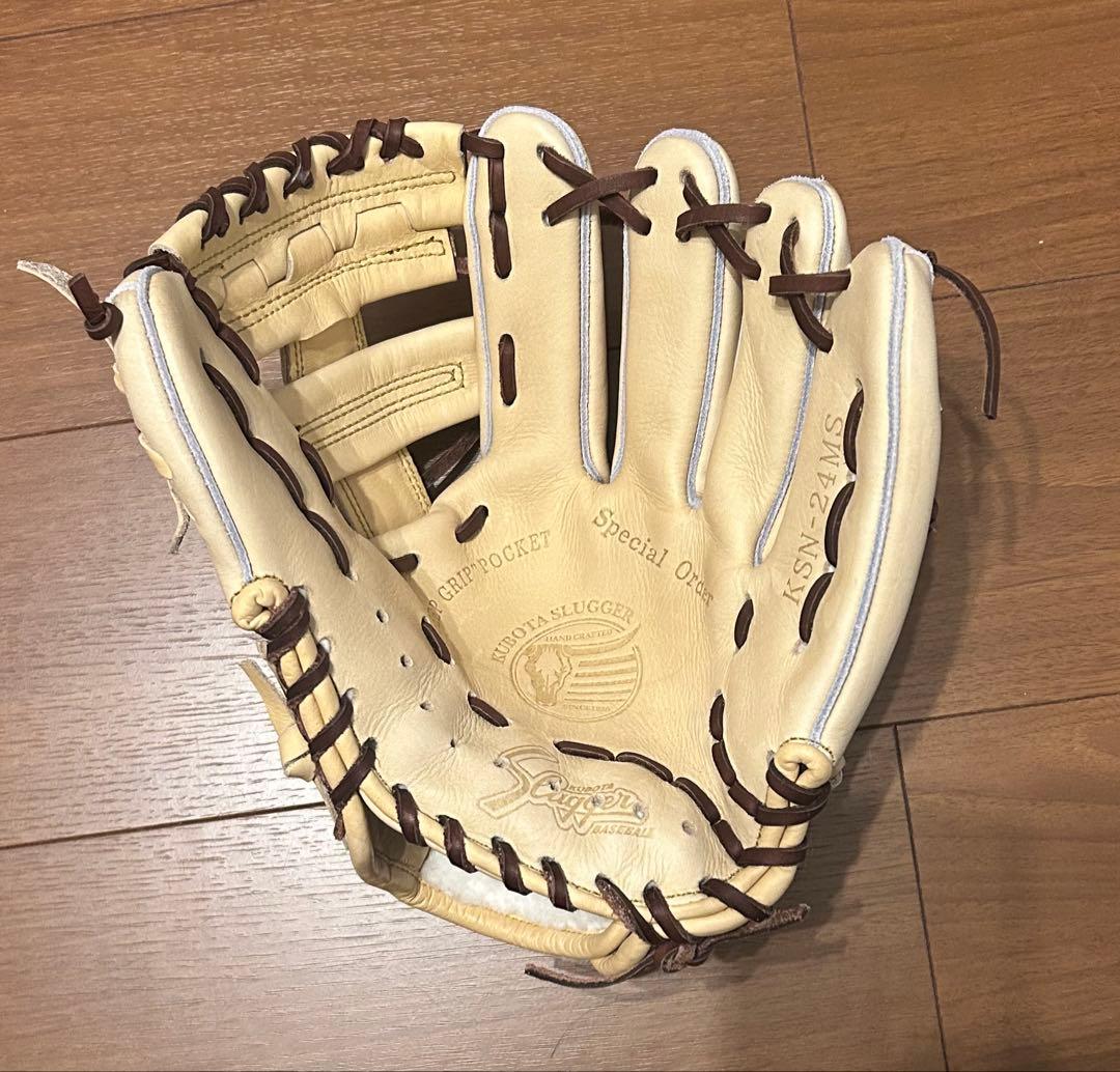 【新品未使用】KUBOTA SLUGGER KSN-24MS 野球　グローブ