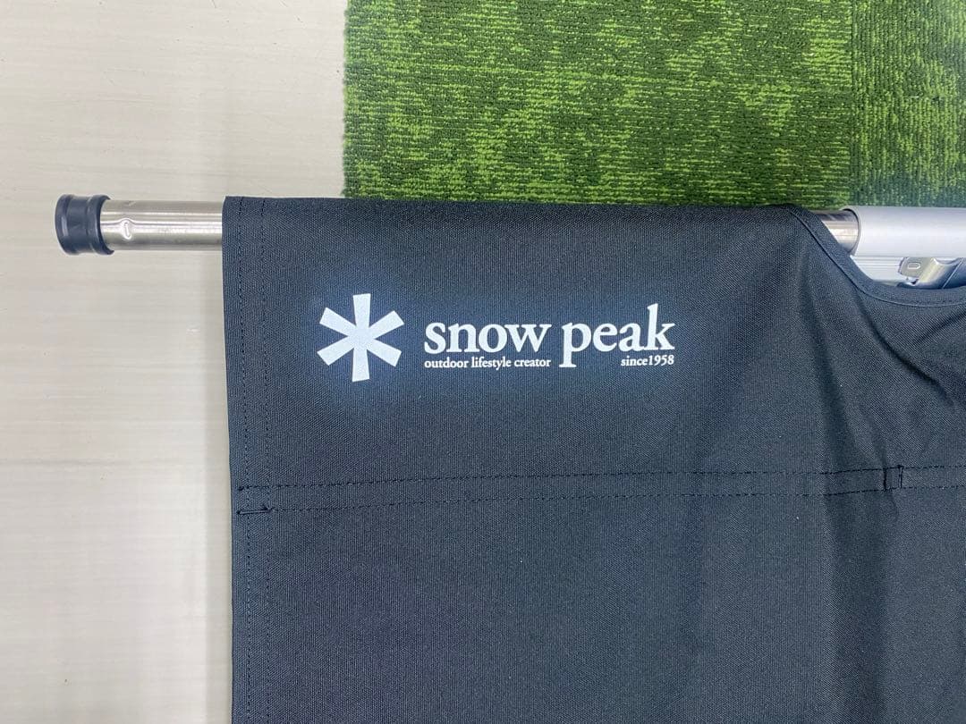  Peak (スノーピーク)コット ハイテンション ブラック